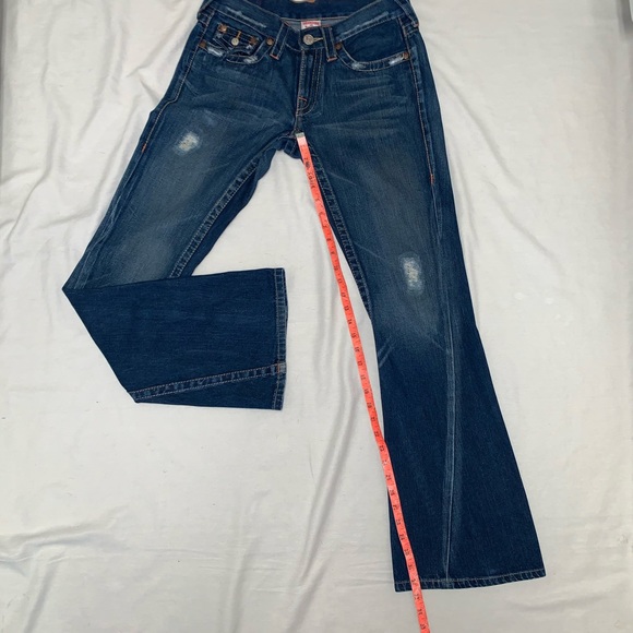 Joey Flared Leg Twisted Hem Bootcut Jeans LIKE NEW - Picture 5 of 8